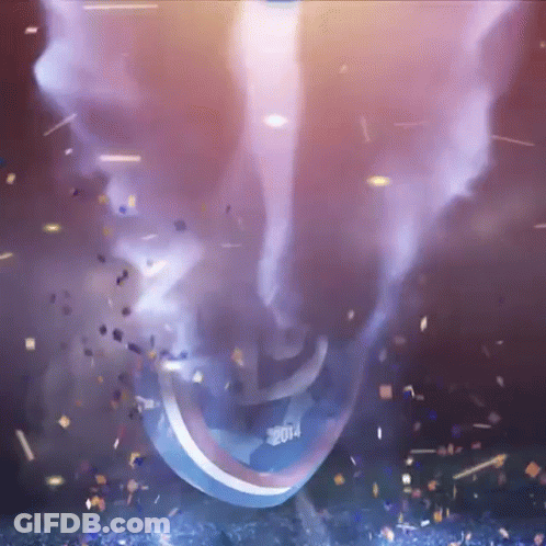 A Tornado With The Year 2014 In The Middle Of It GIF