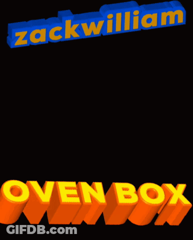 A Treasure Chest With The Name Zackwilliam On Top GIF