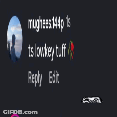 A Troll Face With Red Eyes And The Words Reply Edit GIF