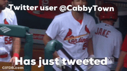 A Twitter User @Cabbytown Has Just Tweeted A Picture Of Baseball Players GIF
