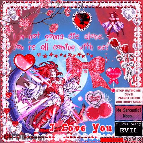 A Valentine 'S Day Card That Says I Love You On The Bottom GIF