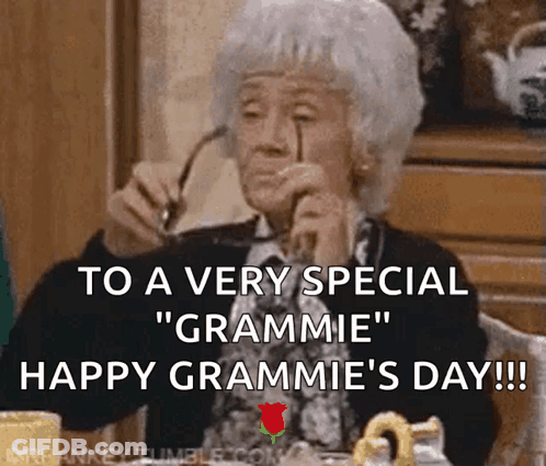 A Very Special Grammie Happy Grammie 'S Day Poster GIF