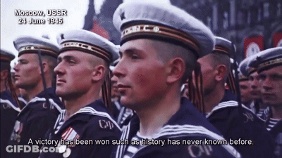 A Victory Has Been Won Such As History Has Never Known Before Is Displayed GIF