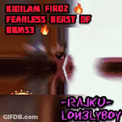 A Video Game Called Fearless Beast Of Bems3 Is Being Played GIF