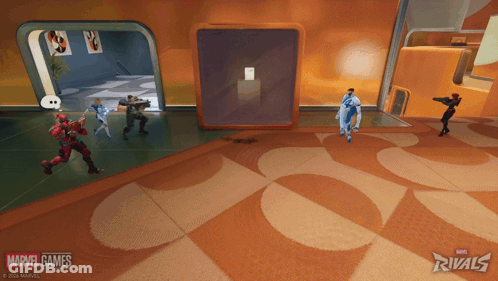 A Video Game Called Rivals Is Being Played On A Computer GIF