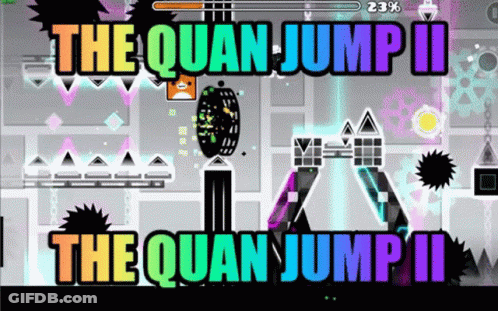 A Video Game Called The Quan Jump Ii GIF