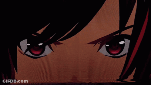 A Video Game Character Is Standing In Front Of A Body Of Water With A Purple Sky In The Background GIF