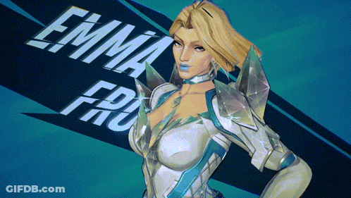 A Video Game Character Named Emma Fro Is Shown GIF