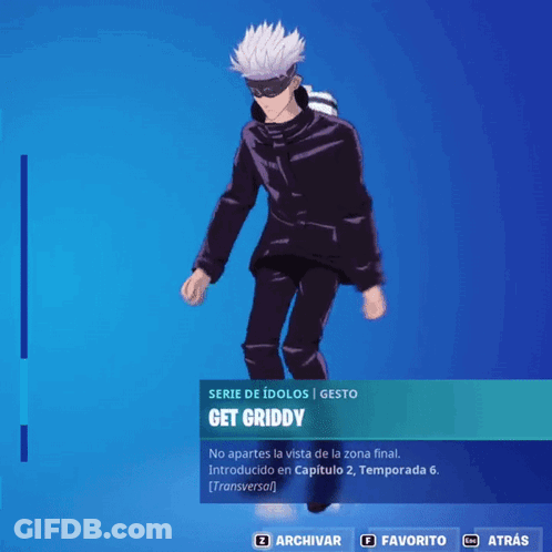 A Video Game Character Named Get Griddy Is Walking GIF