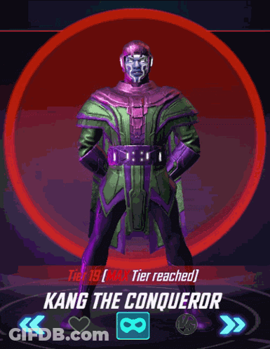 A Video Game Character Named Kang The Conqueror Has Tier 19 Reached GIF