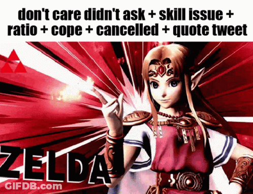 A Video Game Character Named Zelda Is Giving A Thumbs Up Sign GIF