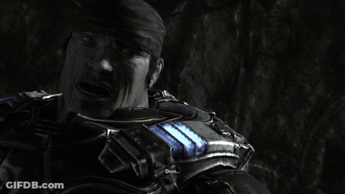 A Video Game Character Says It 'S False In A Black And White Scene GIF
