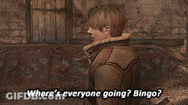 A Video Game Character Says Where 'S Everyone Going Bingo ? GIF