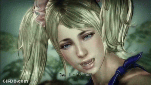 A Video Game Character Says Yes I Am You GIF