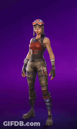 A Video Game Character Stands In Front Of A Number 6 And 7 GIF