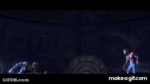 A Video Game Character With Red Eyes Is Saying You 'Re So Much Better . GIF