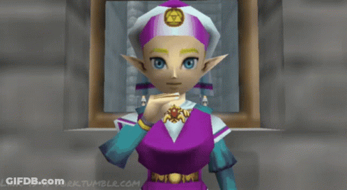 A Video Game Character With The Words Link-Is-A-Dork.tumblr.com Written On The Bottom GIF