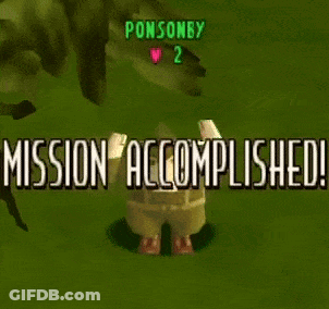 Mission Accomplished Video Game Screen GIF