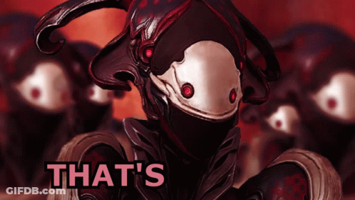 A Video Game Character With The Words That 'S Written On The Bottom GIF