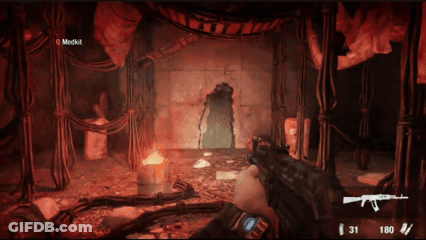 A Video Game Is Being Played And The Numbers 31 And 180 Are Visible GIF
