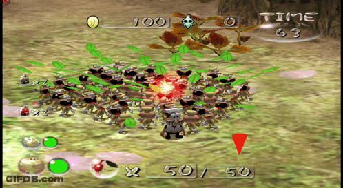 A Video Game Is Being Played And The Time Is 63 Seconds GIF
