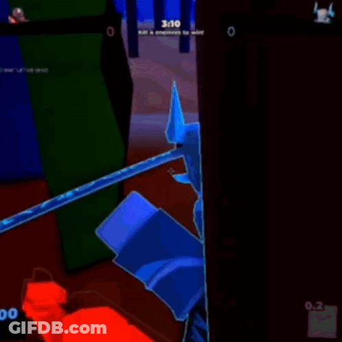 A Video Game Is Being Played In A Dark Room With A Cactus In The Background . GIF
