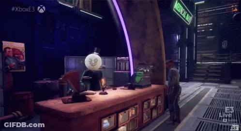 A Video Game Is Being Played On The Xbox E3 Console GIF