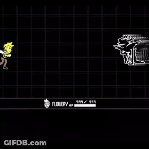 A Video Game Is Being Played With A Character Called Flowery GIF