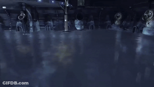 A Video Game Scene With A Beat Down Button On The Bottom Right GIF