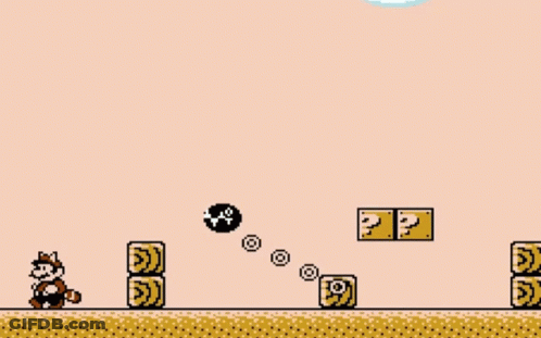 A Video Game Scene With A Monkey And A Block With The Number 2 On It GIF