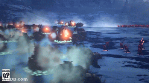 A Video Game Scene With A Rp Logo On The Bottom GIF