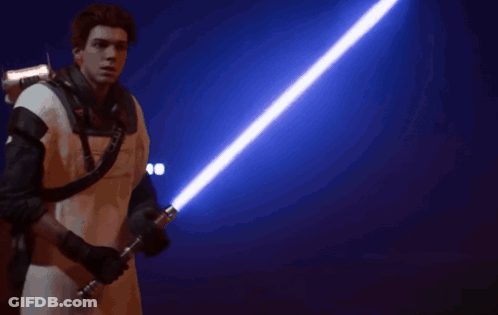 A Video Game Scene With K-Bye Written On The Bottom GIF