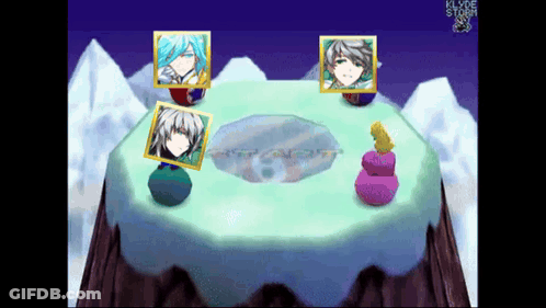 A Video Game Scene With The Number 6 On The Top GIF