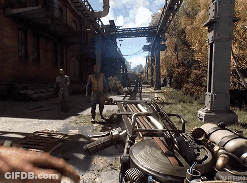 A Video Game Scene With The Word Neferling On The Bottom GIF