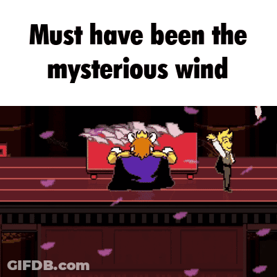 A Video Game Scene With The Words Must Have Been The Mysterious Wind Above It GIF