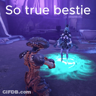 A Video Game Scene With The Words So True Bestie GIF