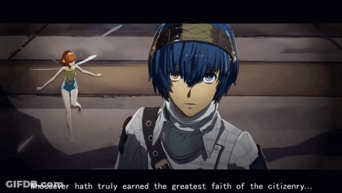 Video Game Scene With Faith Quote At Top GIF