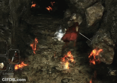 A Video Game Screen Says Soul Of A Proud Knight On It GIF