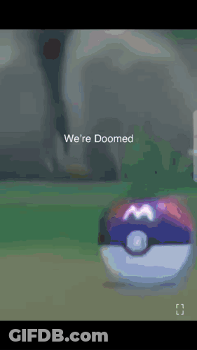 A Video Game Screen Says We 'Re Doomed On It GIF