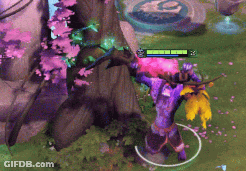 A Video Game Screen Shows A Monster With A Score Of 26 GIF