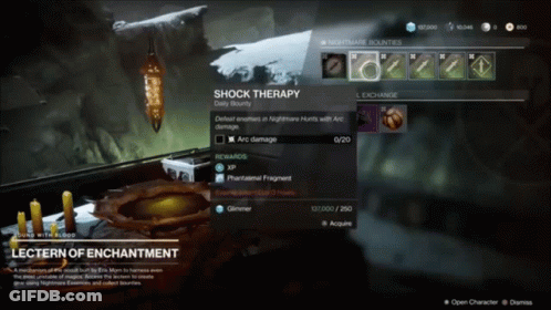 A Video Game Screen Shows A Shock Therapy GIF
