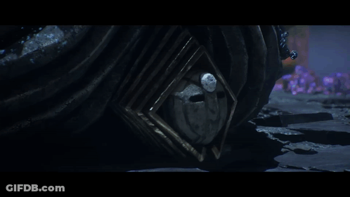 A Video Game Screen Shows A Statue With The Words Franzio Now Got Off My Head GIF