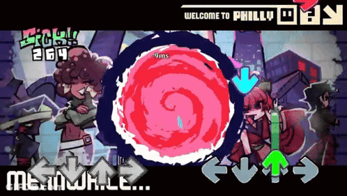 A Video Game Screen That Says ' Welcome To Philly ' On It GIF