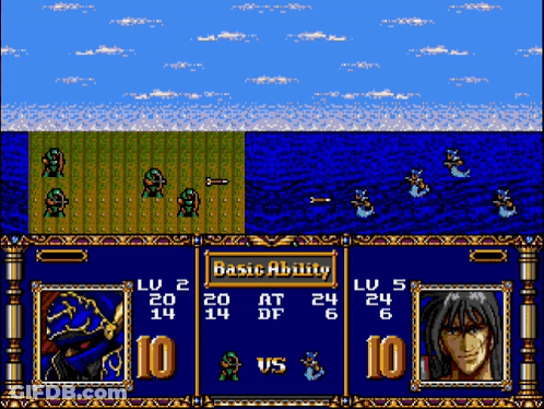 A Video Game Screen With Basic Ability Written On The Top GIF