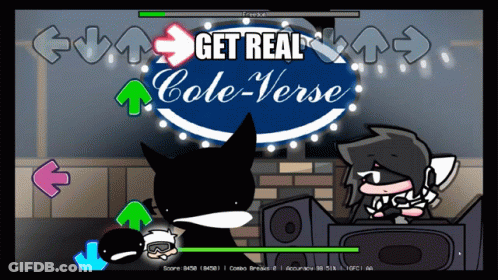 A Video Game That Says Get Real Cole Verse GIF