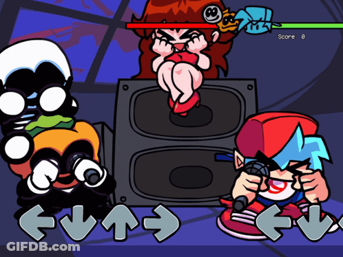 A Video Game With A Score Of 0 On It GIF