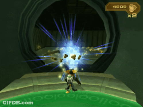 A Video Game With A Score Of 4900 X2 GIF