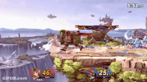 A Video Game With A Time Of 5:52 On The Bottom GIF