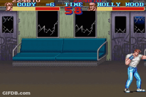 A Video Game With Cody And Holly Hood At The Top GIF