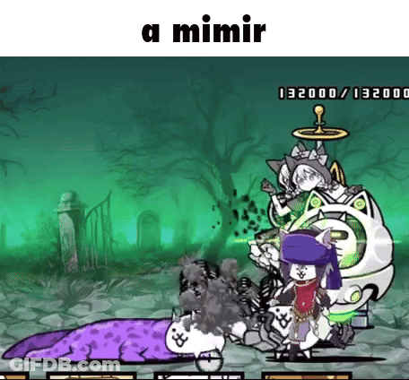 A Video Game With The Words A Mimir Above GIF